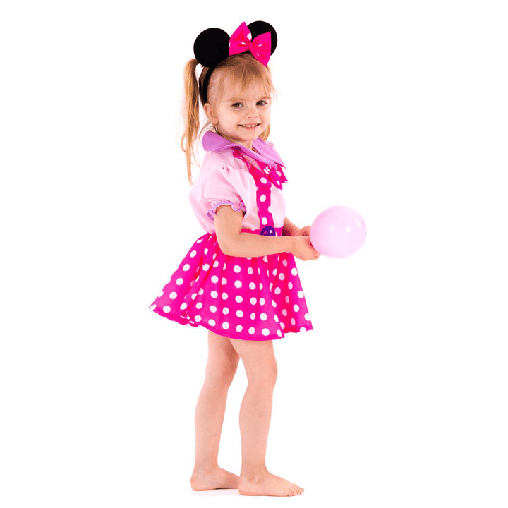 Fun Fashion Αποκριατικη Στολη Pink Mouse Bebe