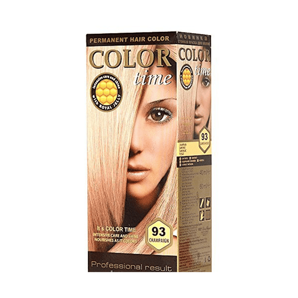 Color Time Μονιμη Βαφη Μαλλιων Gel Nο93- Champaign