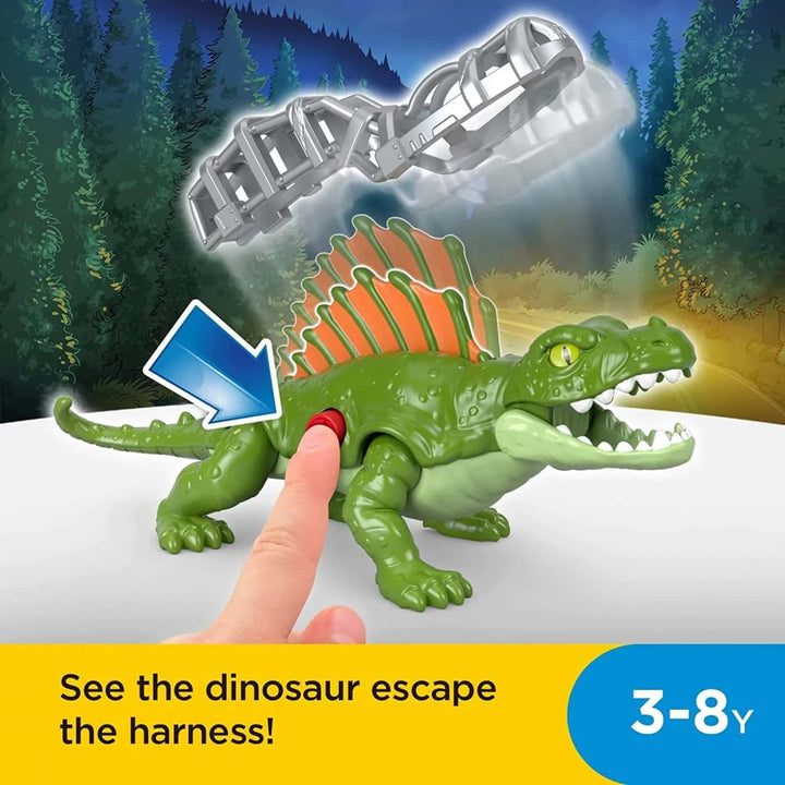 Imaginext Jurassic World Dominion Dimetrodon Dinosaur Δεινοσαυρος Με Φιμωτρο