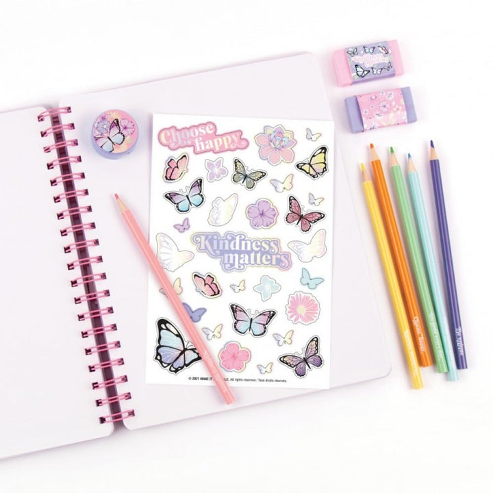 Make It Real 3C4G Butterfly All-In-1 Sketching Set