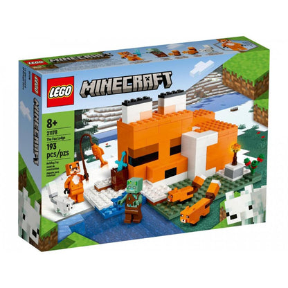 21178 Lego Minecraft Fox Η Καλύβα Των Αλεπούδων