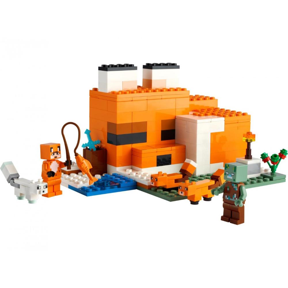 21178 Lego Minecraft Fox Η Καλύβα Των Αλεπούδων