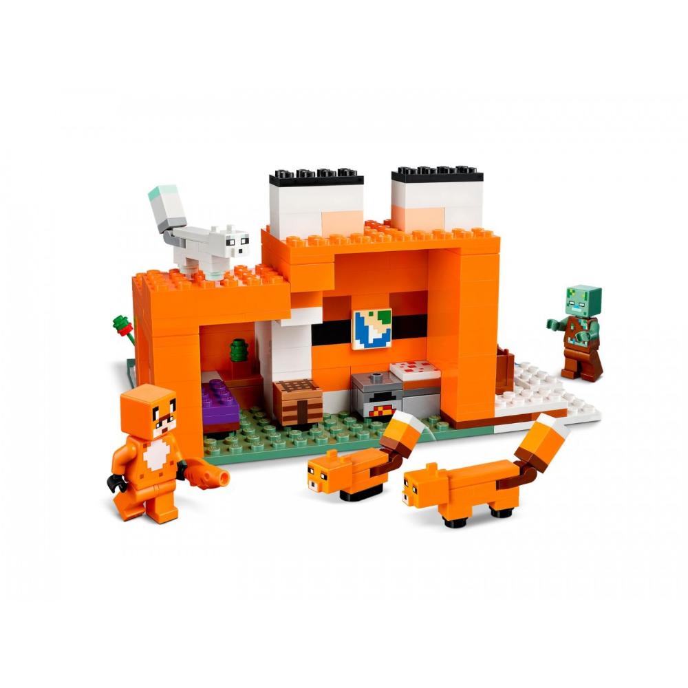 21178 Lego Minecraft Fox Η Καλύβα Των Αλεπούδων