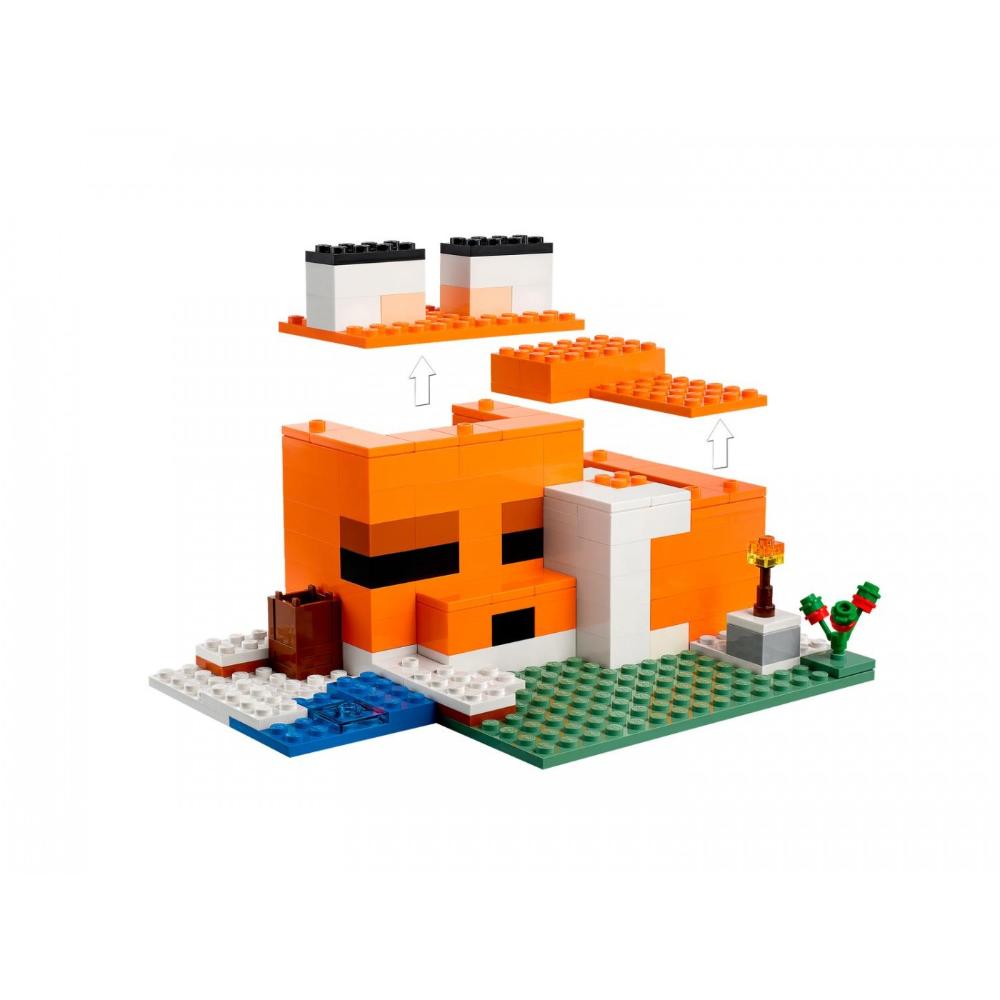 21178 Lego Minecraft Fox Η Καλύβα Των Αλεπούδων