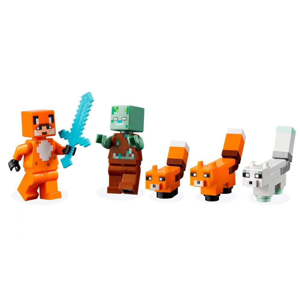 21178 Lego Minecraft Fox Η Καλύβα Των Αλεπούδων