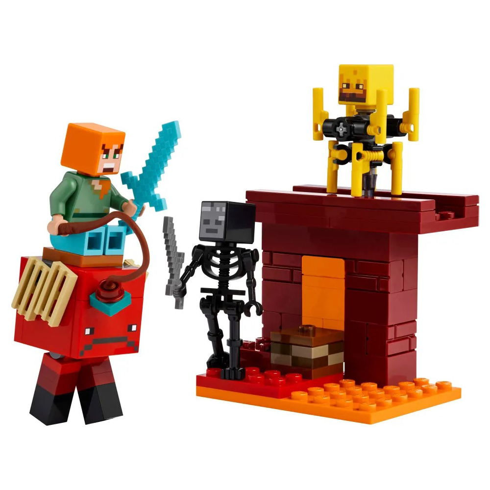 Lego21266 Lego Minecraft The Nether Lava Battlepapell.gr