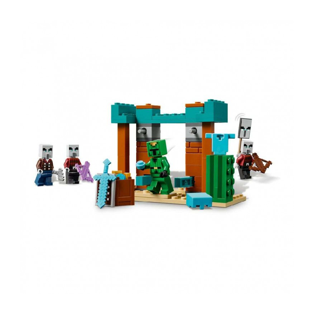 Lego21267 Lego Minecraft The Illager Desert Patrolpapell.gr