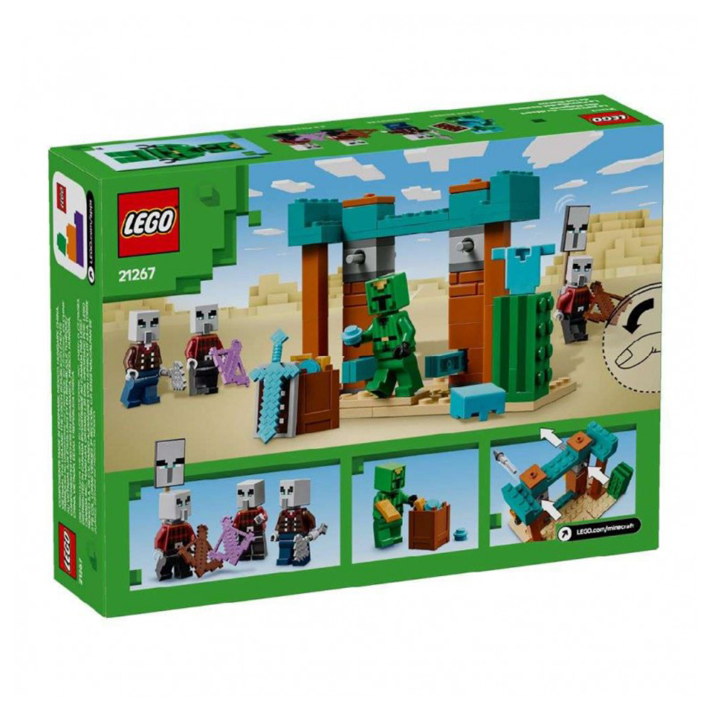 Lego21267 Lego Minecraft The Illager Desert Patrolpapell.gr