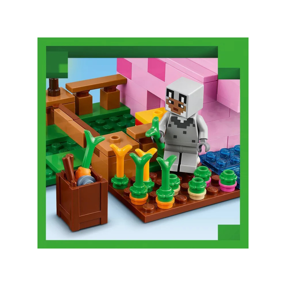 Lego21268 Lego Minecraft The Baby Pig Housepapell.gr