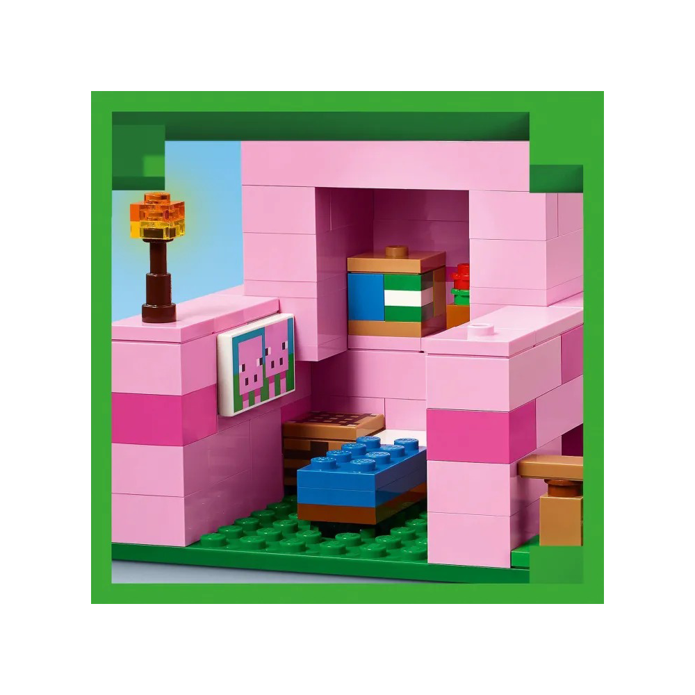 Lego21268 Lego Minecraft The Baby Pig Housepapell.gr