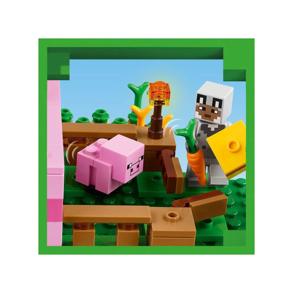 Lego21268 Lego Minecraft The Baby Pig Housepapell.gr