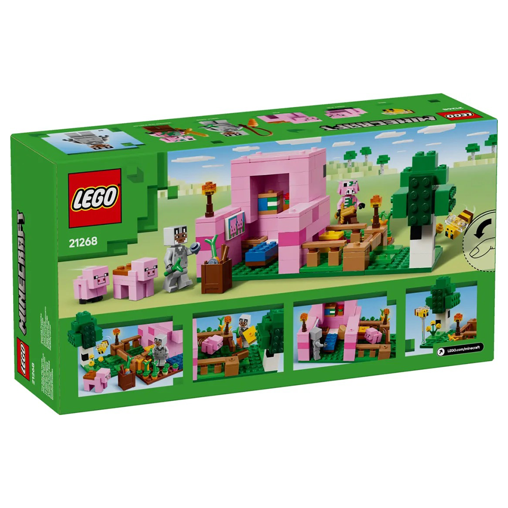 Lego21268 Lego Minecraft The Baby Pig Housepapell.gr