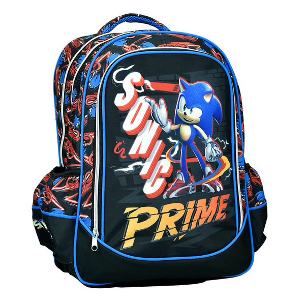 Gim Τσάντα Πλάτης Δημοτικού Οβάλ Sonic Prime