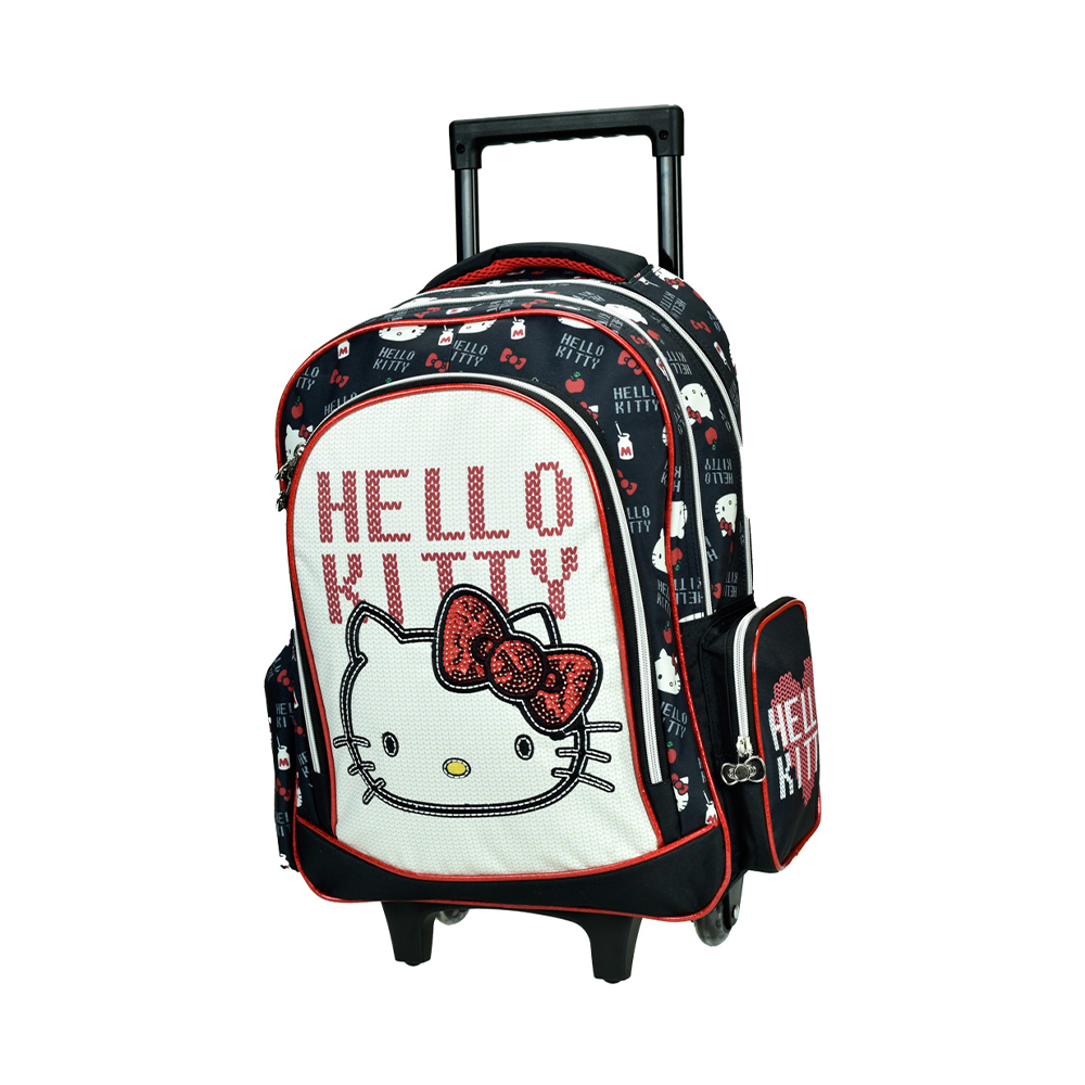 Gim Τσάντα Trolley Δημοτικού Hello Kitty Croche