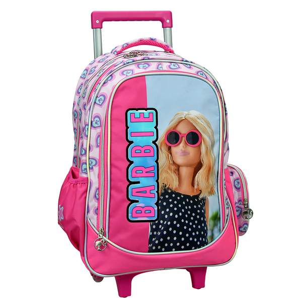 Gim Τσάντα Trolley Δημοτικού Barbie Holographic