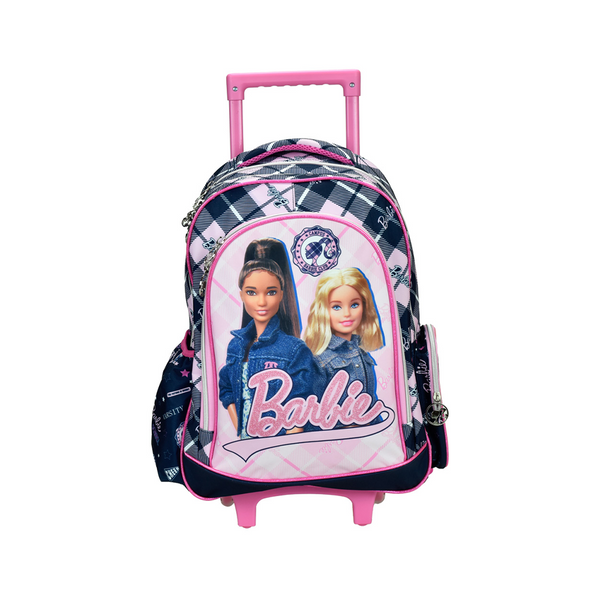 Gim Τσάντα Trolley Δημοτικού Barbie Varsity