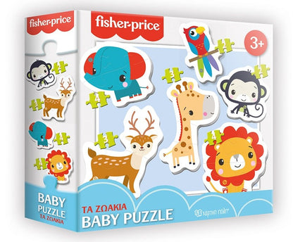 Fisher Price Baby Puzzle Τα Ζωακια