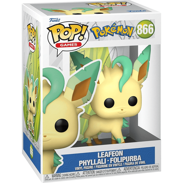 Funko Pop! Games: Pokemon - Leafeon #866 Vinyl Figure