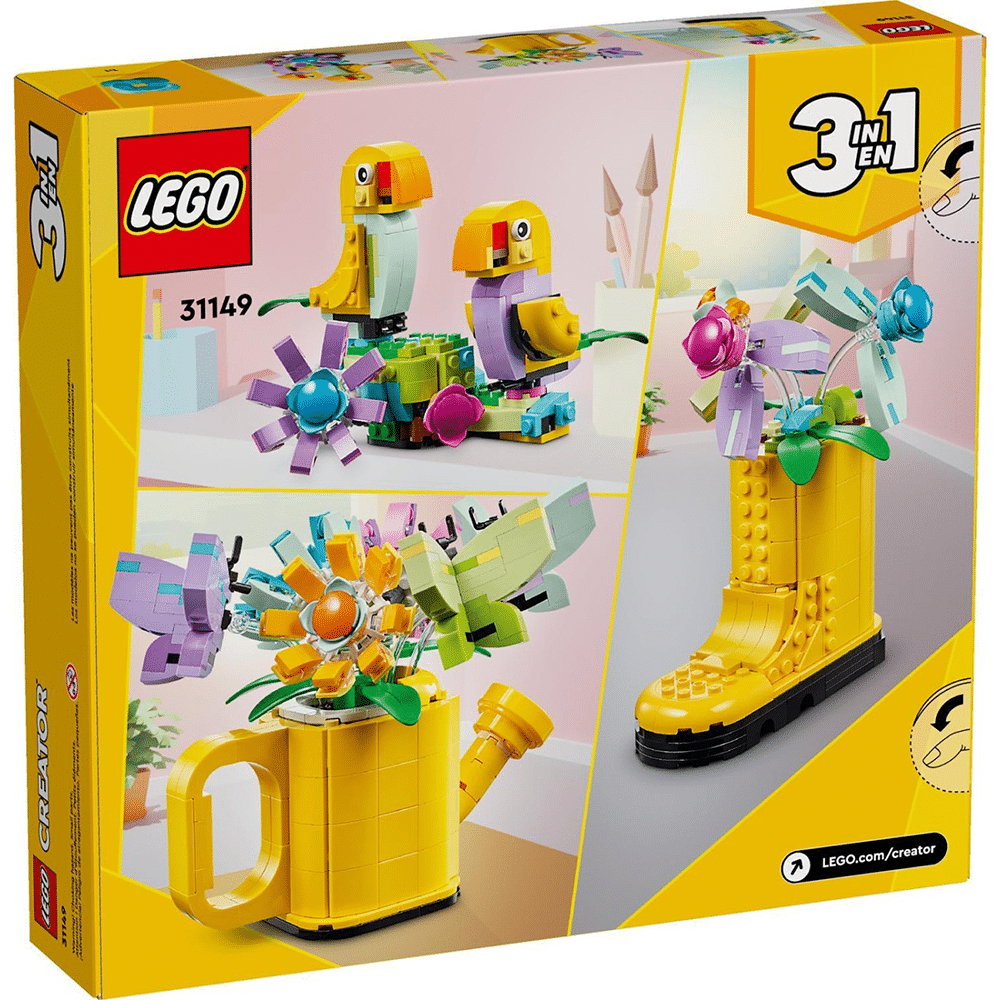 31149 Lego Creator Flowers In Watering Can