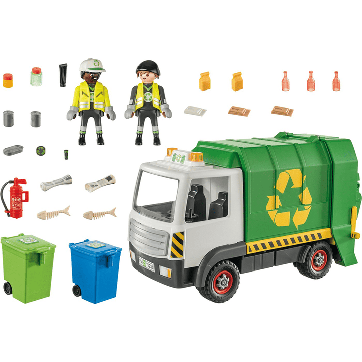 71234 Playmobil City Life Oχημα Συλλογης Ανακυκλοyμενων Απορριμaτων