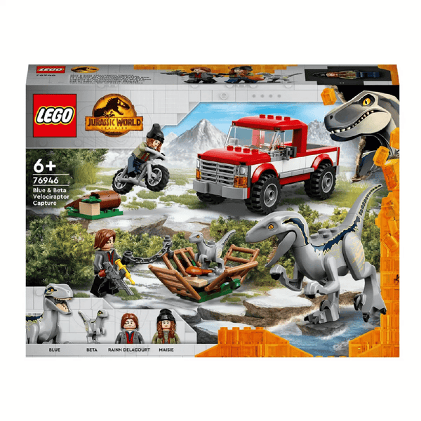 76946 Lego Jurassic World Blue &Amp; Beta Velociraptor Capture