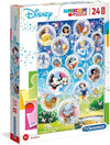 Clementoni Puzzle 24 Maxi S.C Disney