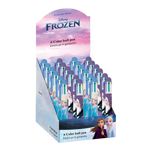 Στυλό 6 Χρώματα Frozen II