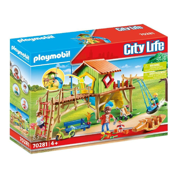 Playmobil70281 Playmobil City Life Διασκέδαση Στην Παιδική Χαράpapell.gr