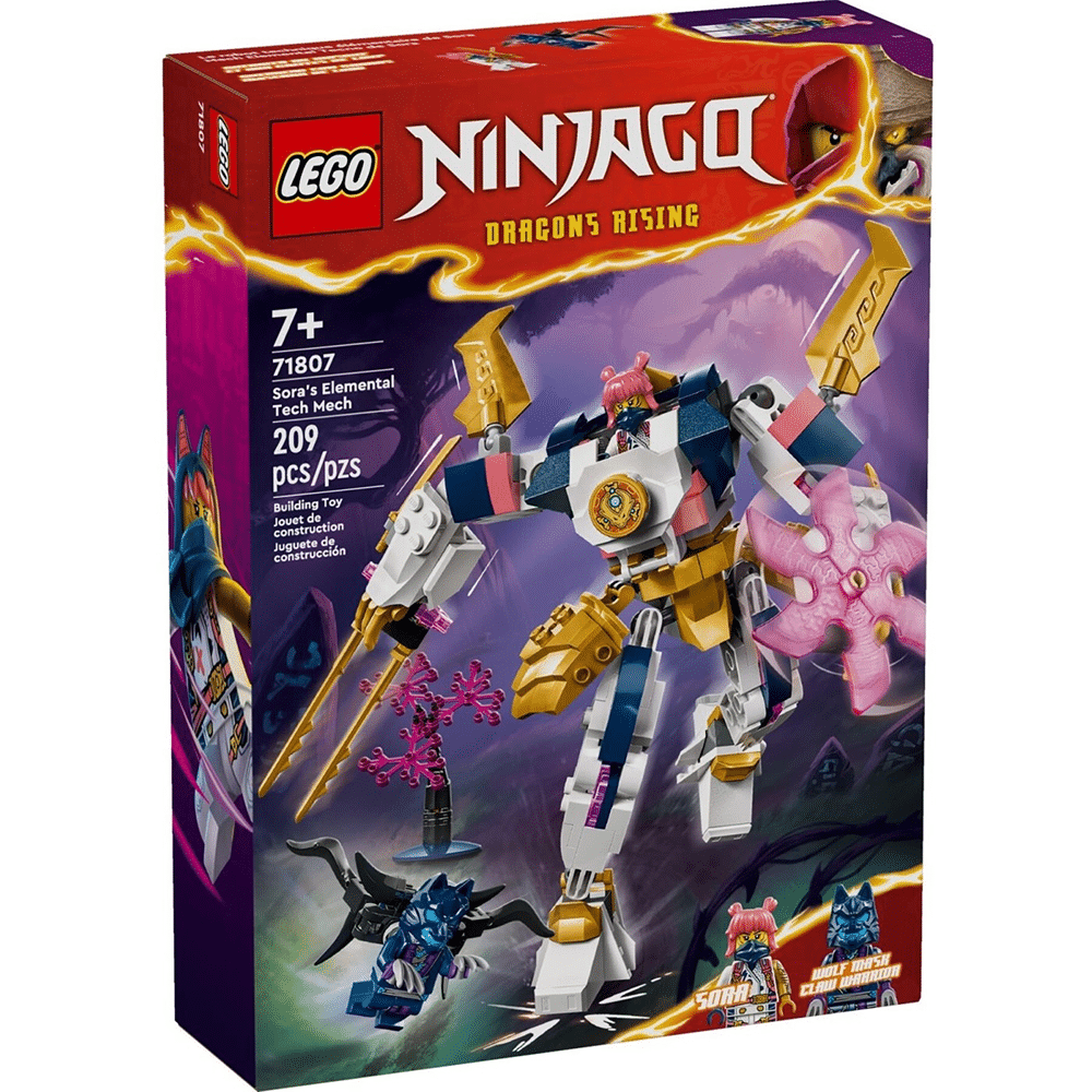 71807 Lego Ninjago Sora'S Elemental Tech Mech