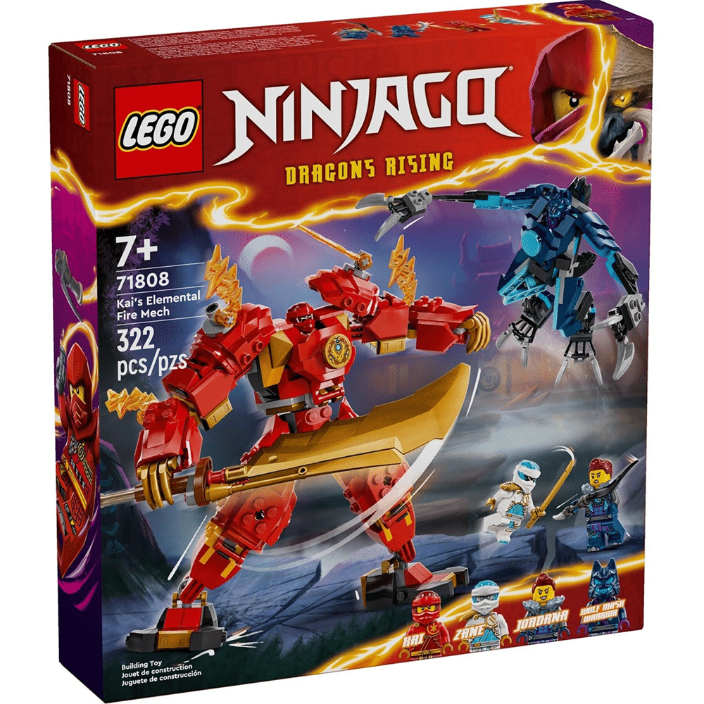 71808 Lego Ninjago Kai'S Elemental Fire Mech