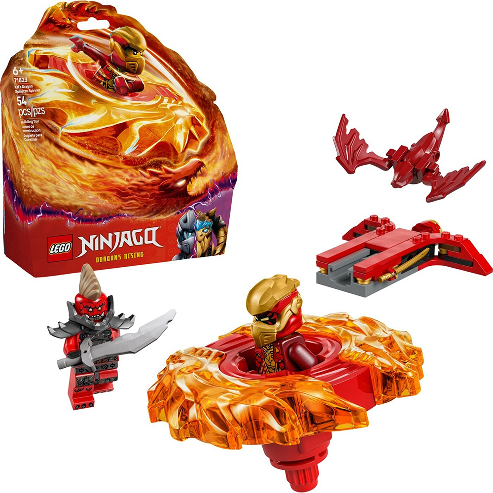 Lego71823 Lego Ninjago Kai's Dragon Spinjitzu Spinnerpapell.gr