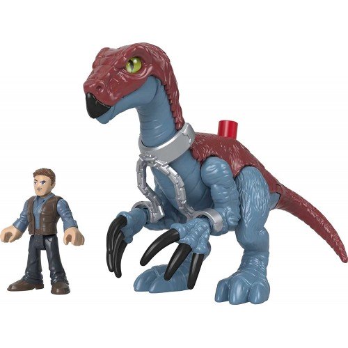 Imaginext Jurassic World 3- Dominion Therizinosaurus And Owen