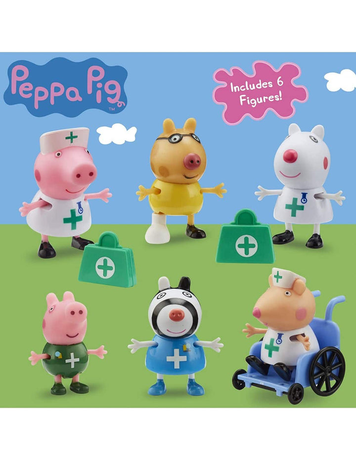 Peppa Pig Σετ Φιγουρων Γιατροι