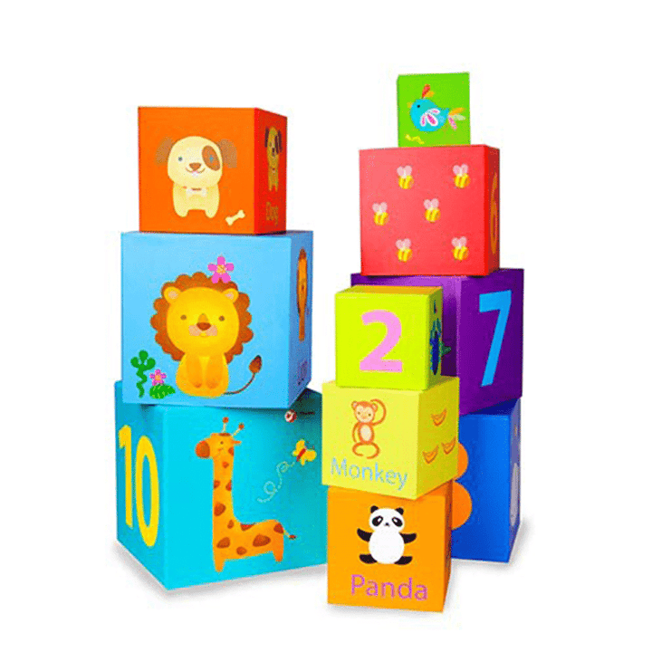 Classic World Stacking Cubes- Παιχνιδι Στοιβαξης Cl3567