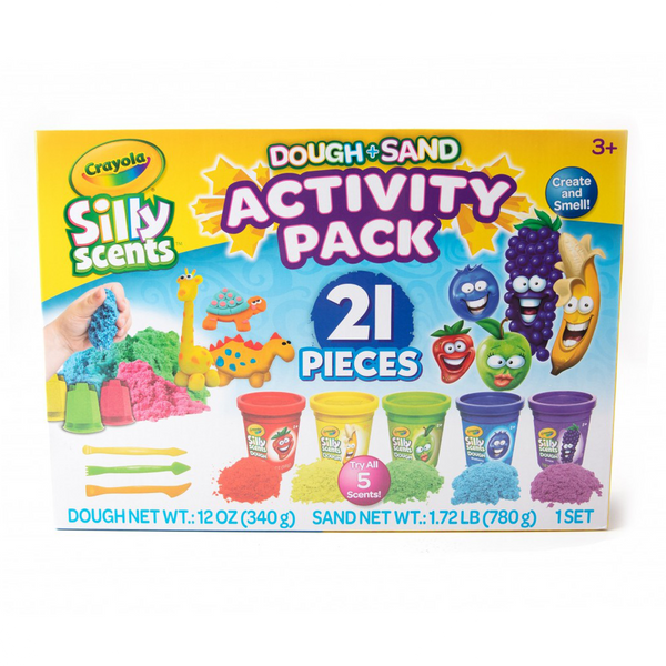 Crayola Silly Scents Dough & Sand Σετ