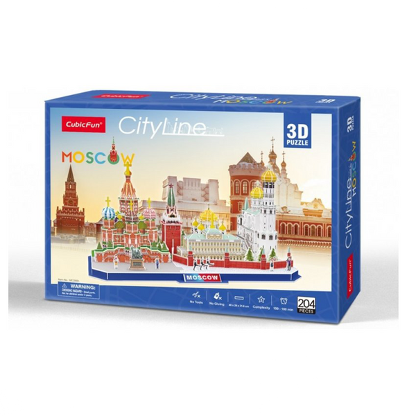 Cubic Fun 3D Puzzle City Line Moscow