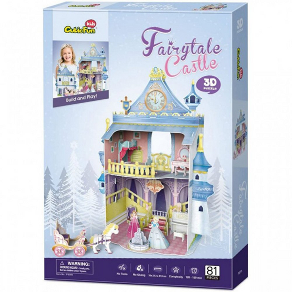 Cubic Fun 3D Puzzle Fairytale Castle