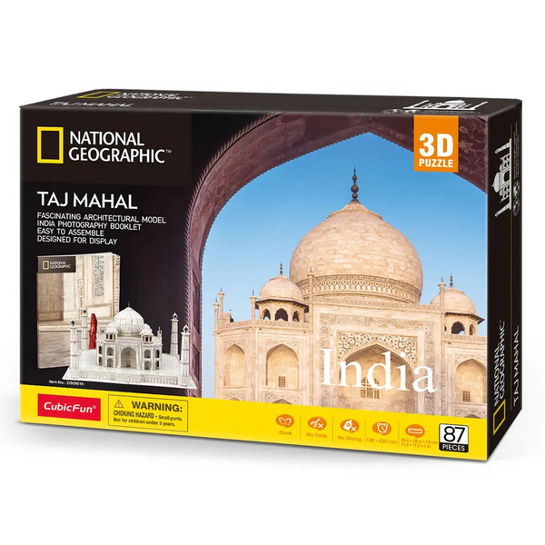 Cubic Fun 3D Puzzle Taj Mahal National Geographic