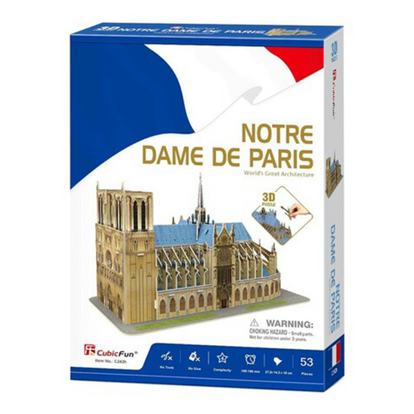 Cubic Fun 3D Puzzle Notre Dame De Paris