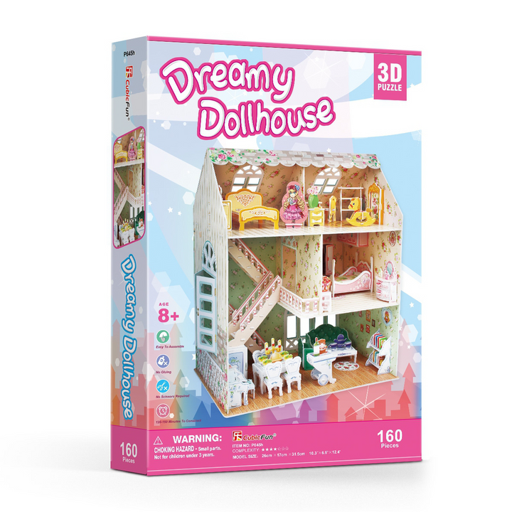 CUBICFUNCubik Fun 3D Puzzle Dreamy Dollhousepapell.gr