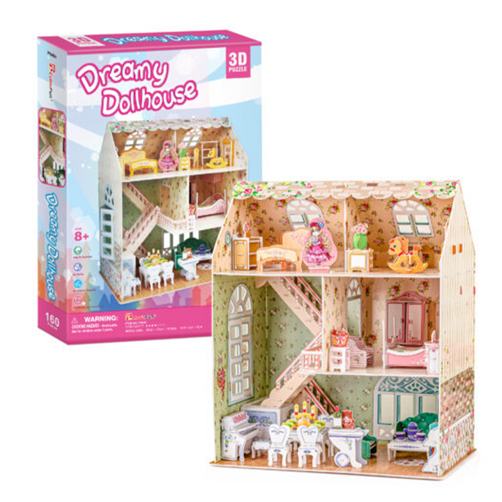 CUBICFUNCubik Fun 3D Puzzle Dreamy Dollhousepapell.gr