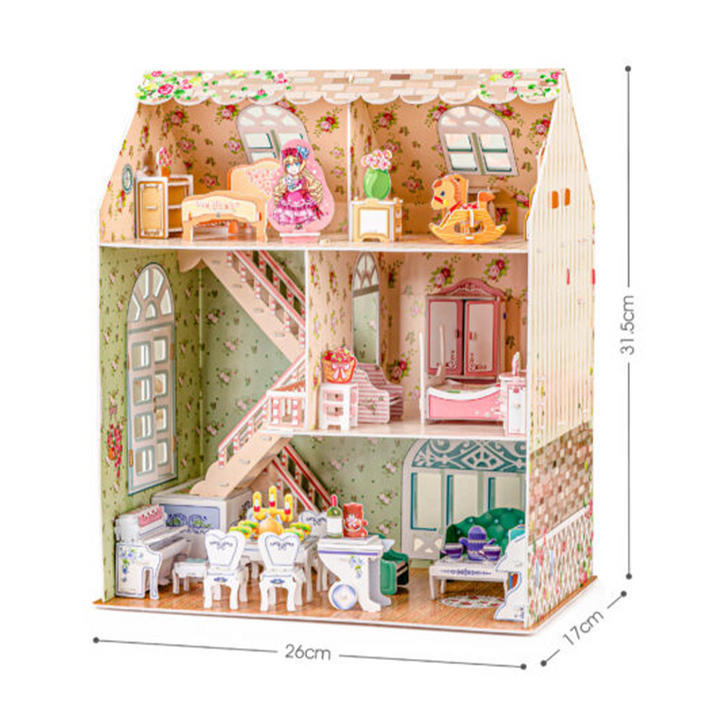 CUBICFUNCubik Fun 3D Puzzle Dreamy Dollhousepapell.gr