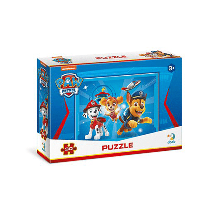 Dodo Paw Patrol Puzzle- Racer, Sky Marshall 30Pcs