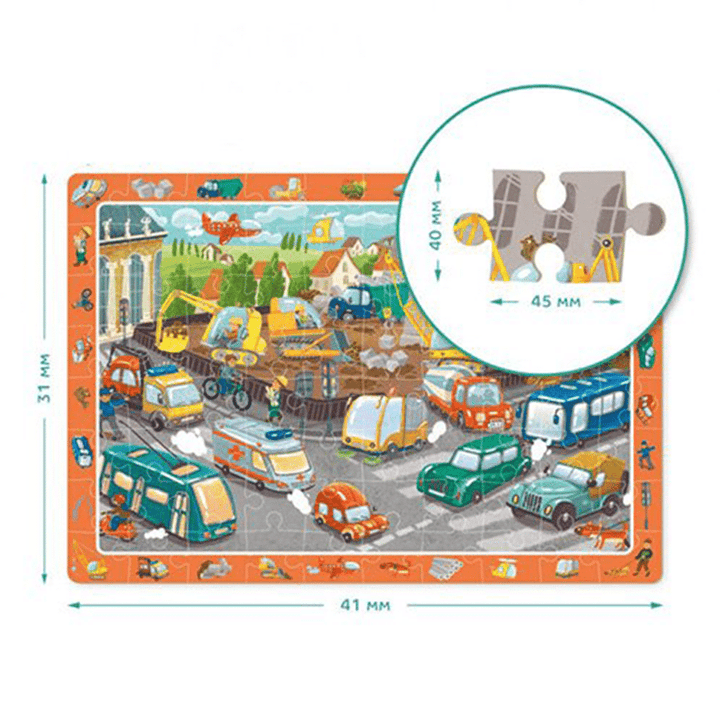 Dodo Observation Puzzle On The Road – Χαρτης Παρατηρησης 80Pcs