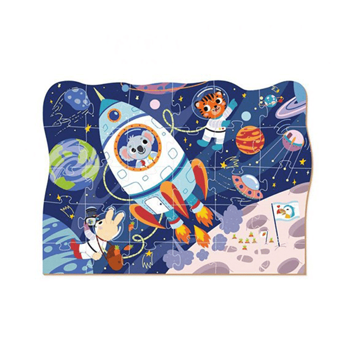 Dodo Transport Series Puzzle ''Excursion Into Space'' 30Pcs