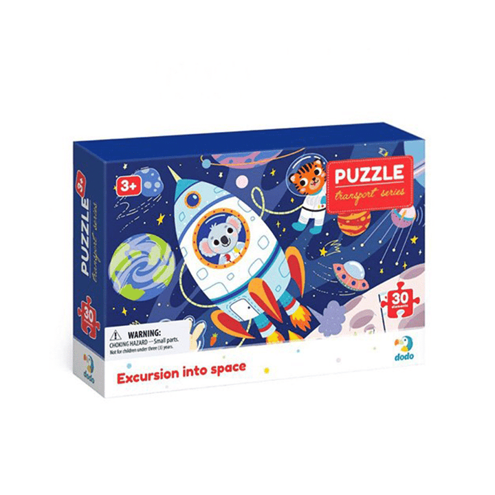 Dodo Transport Series Puzzle ''Excursion Into Space'' 30Pcs