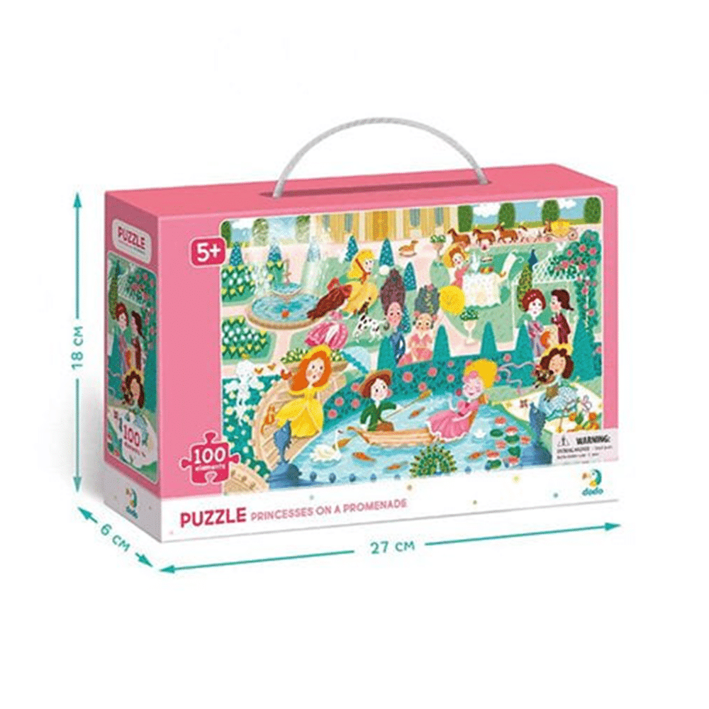 Dodo Puzzle Princesses On A Promenade – Πριγκιπισσες Σε Περιπατο 100Pcs