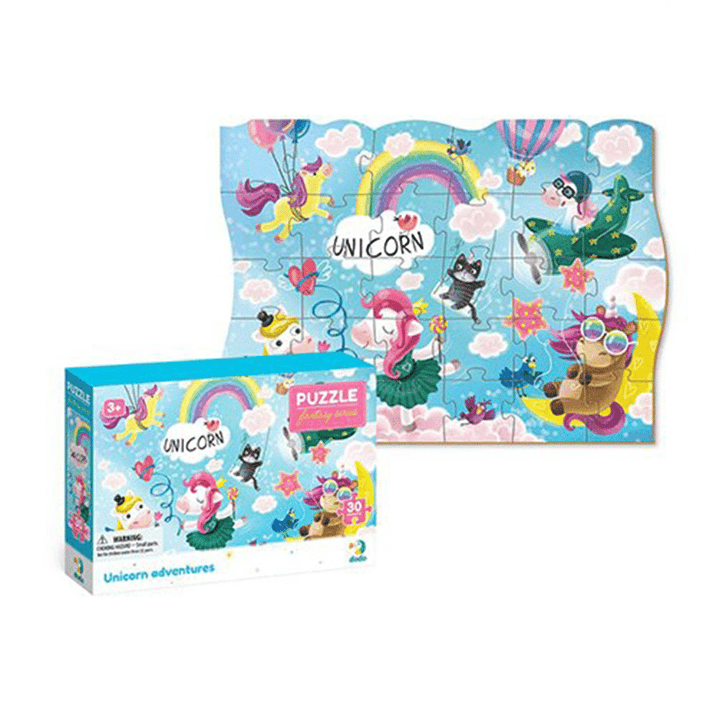 Dodo Puzzle Fantasy Series – Unicorn Adventures 30Pcs