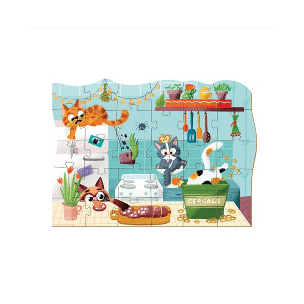 DODODodo Puzzle Pets Series - Restless Kittens 30 Τμχpapell.gr