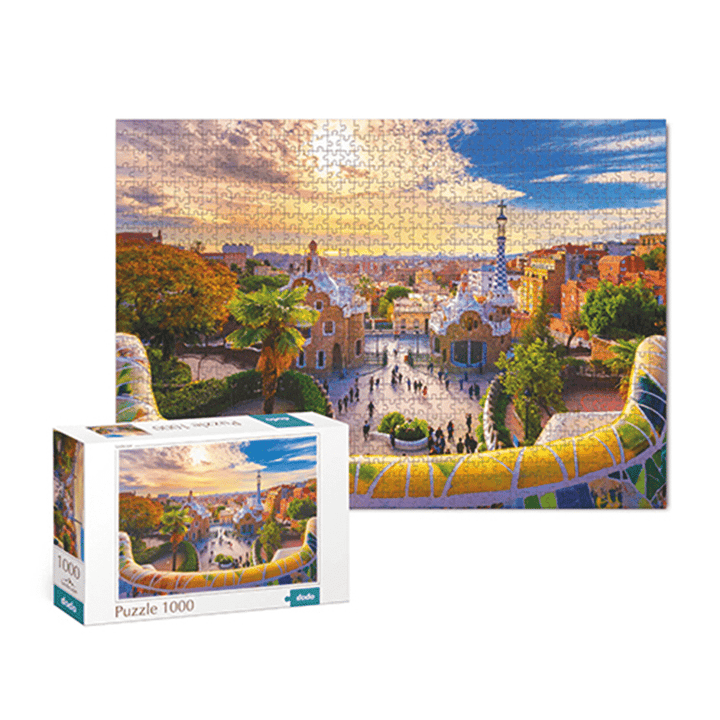 Dodo Puzzle ''Park Guell In Barcelona, Spain'' 1000Pcs